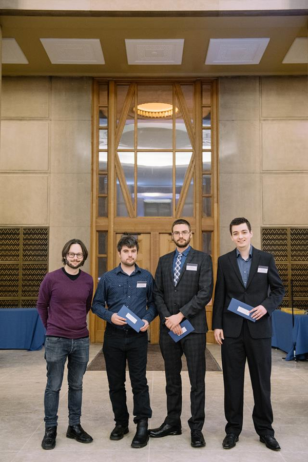 Photo des récipiendaires des bourses doctorales Google pour l'Université de Montréal