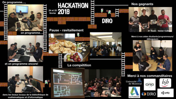 Retour sur l'évènement Hackathon 2018